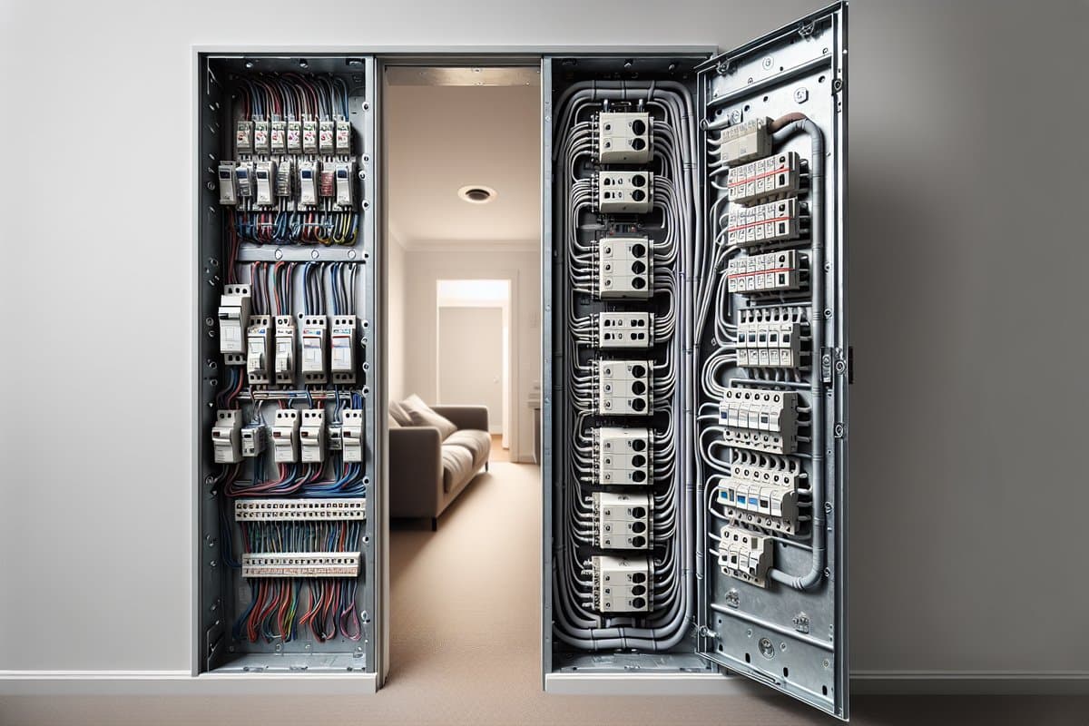 Switchboard Upgrade in Toowoomba — licensed electrician at work